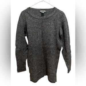 Premise cashmere sweater gray marled xl